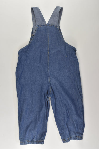 Tiny Little Wonders Lightweight Bear Denim Overalls