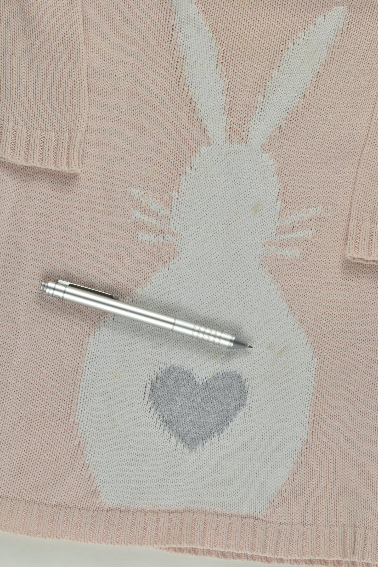 Tiny Little Wonders Size 2 Bunny Knit Dress