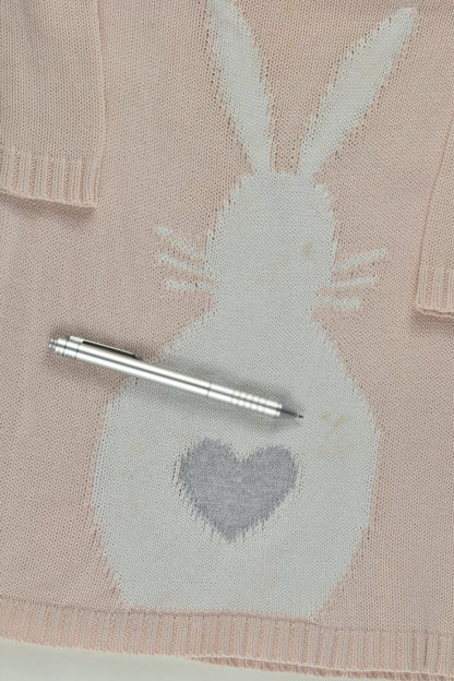 Tiny Little Wonders Size 2 Bunny Knit Dress