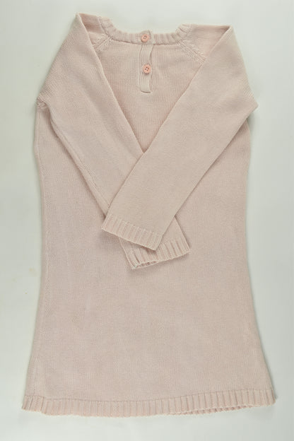 Tiny Little Wonders Size 2 Bunny Knit Dress