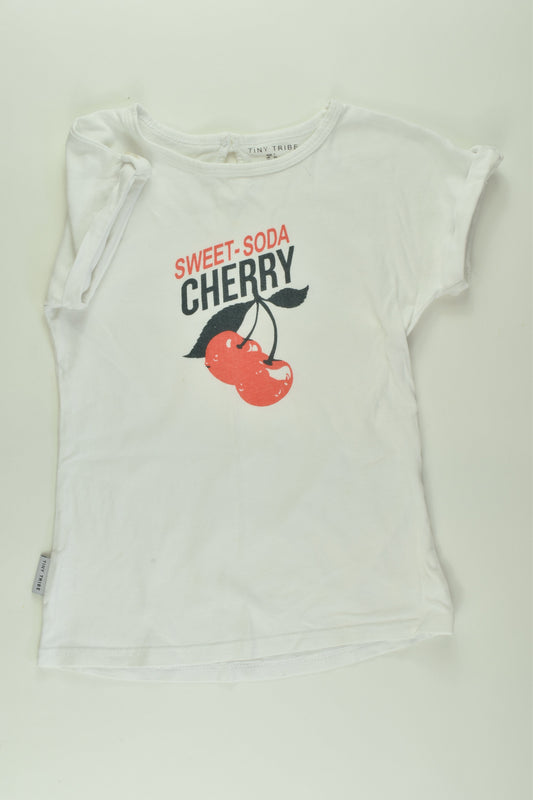 Tiny Tribe Size 7 Cherry T-shirt