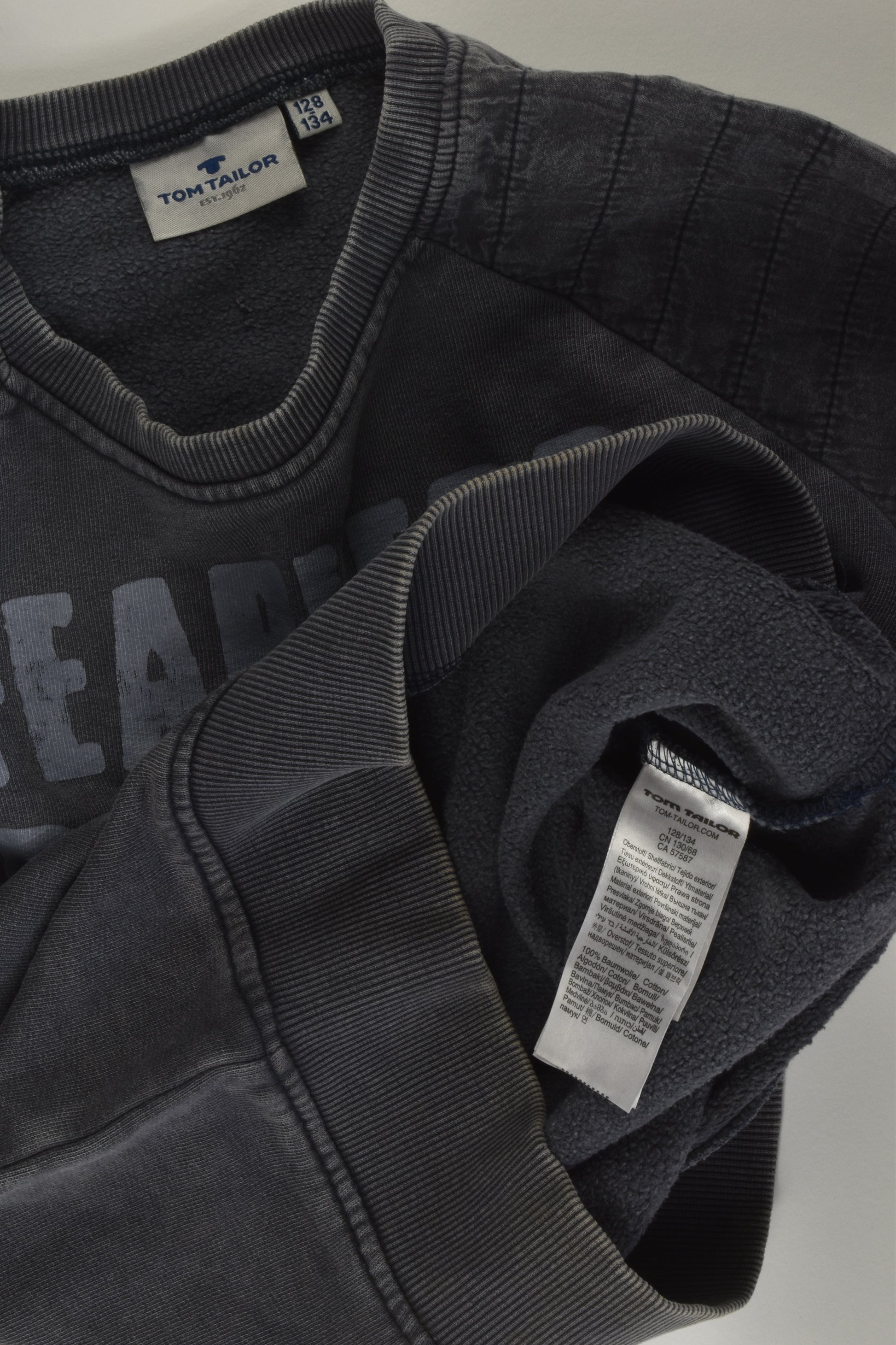 Tom Tailor Size 8-9 'Fearless Astronaut' Sweater