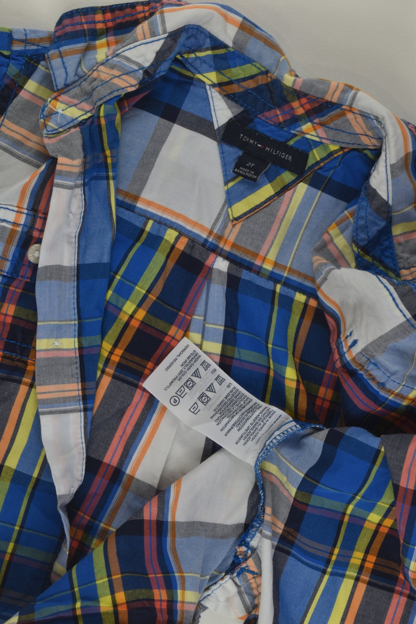 Tommy Hilfiger Size 2 Checked Shirt