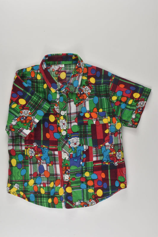 Top Fashion Size 2 Clown Shirt