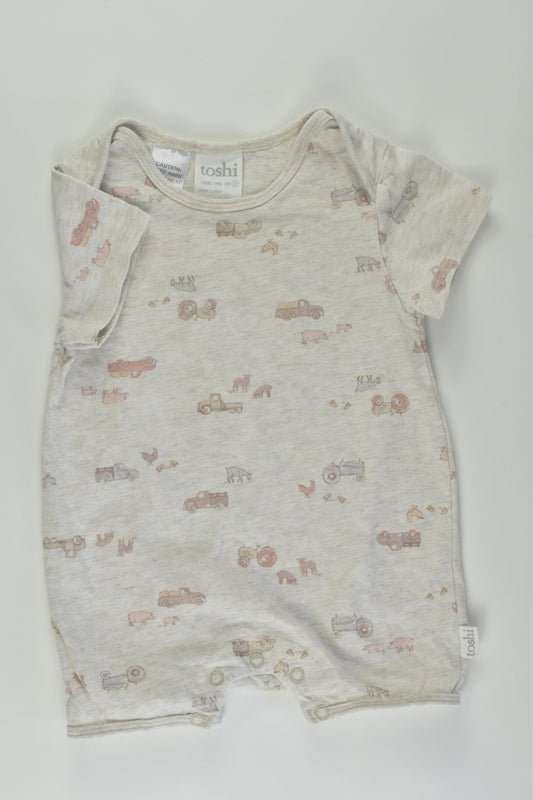 Toshi Size 0 Farm Short Romper