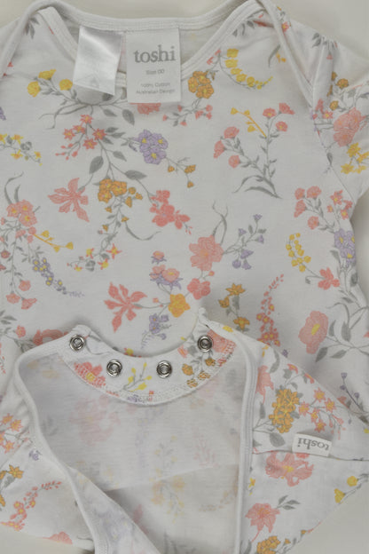 Toshi Size 00 Floral Short Romper