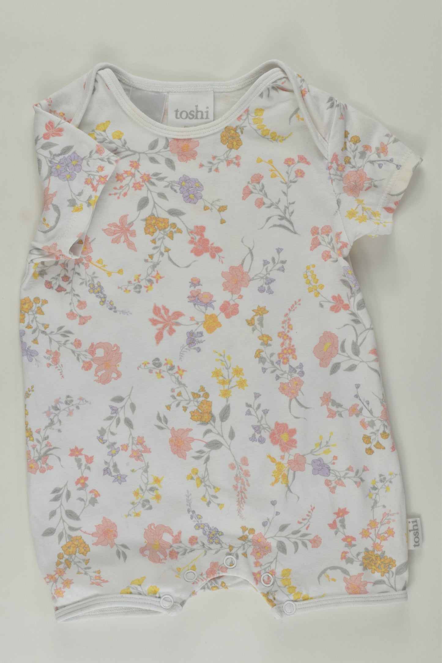 Toshi Size 00 Floral Short Romper