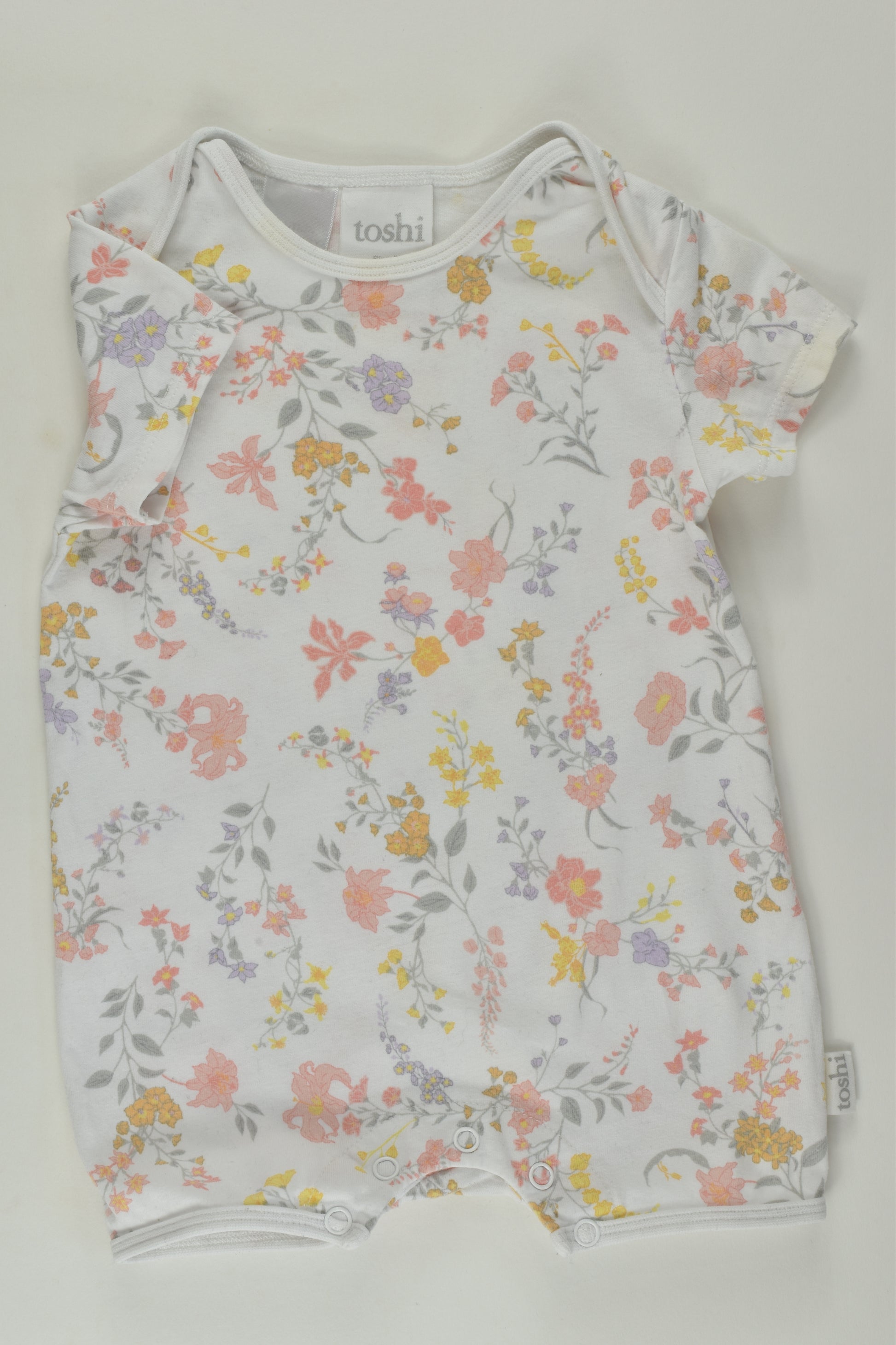 Toshi Size 00 Floral Short Romper