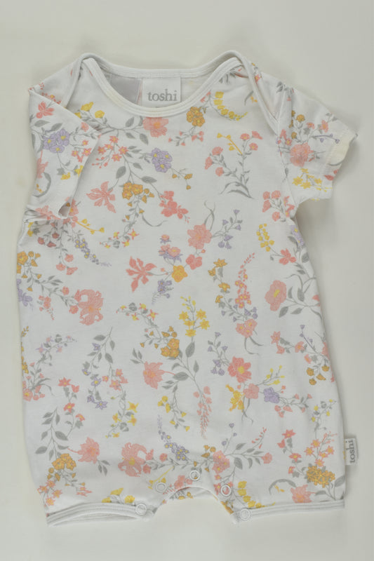 Toshi Size 00 Floral Short Romper