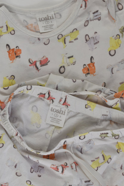 Toshi Size 2 Vespa Short Pyjamas