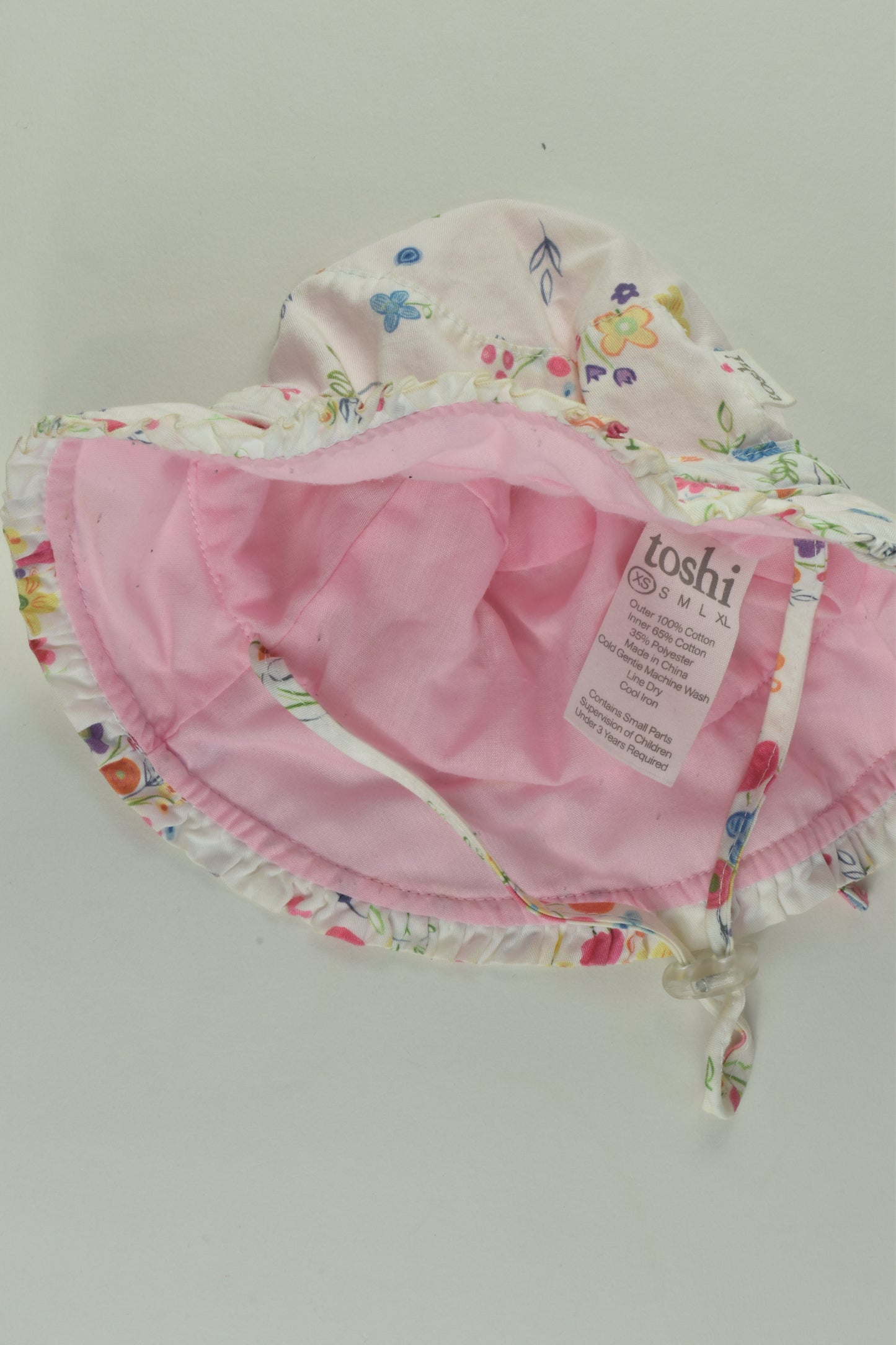 Toshi Size XS (Up to 8 months) Floral Hat