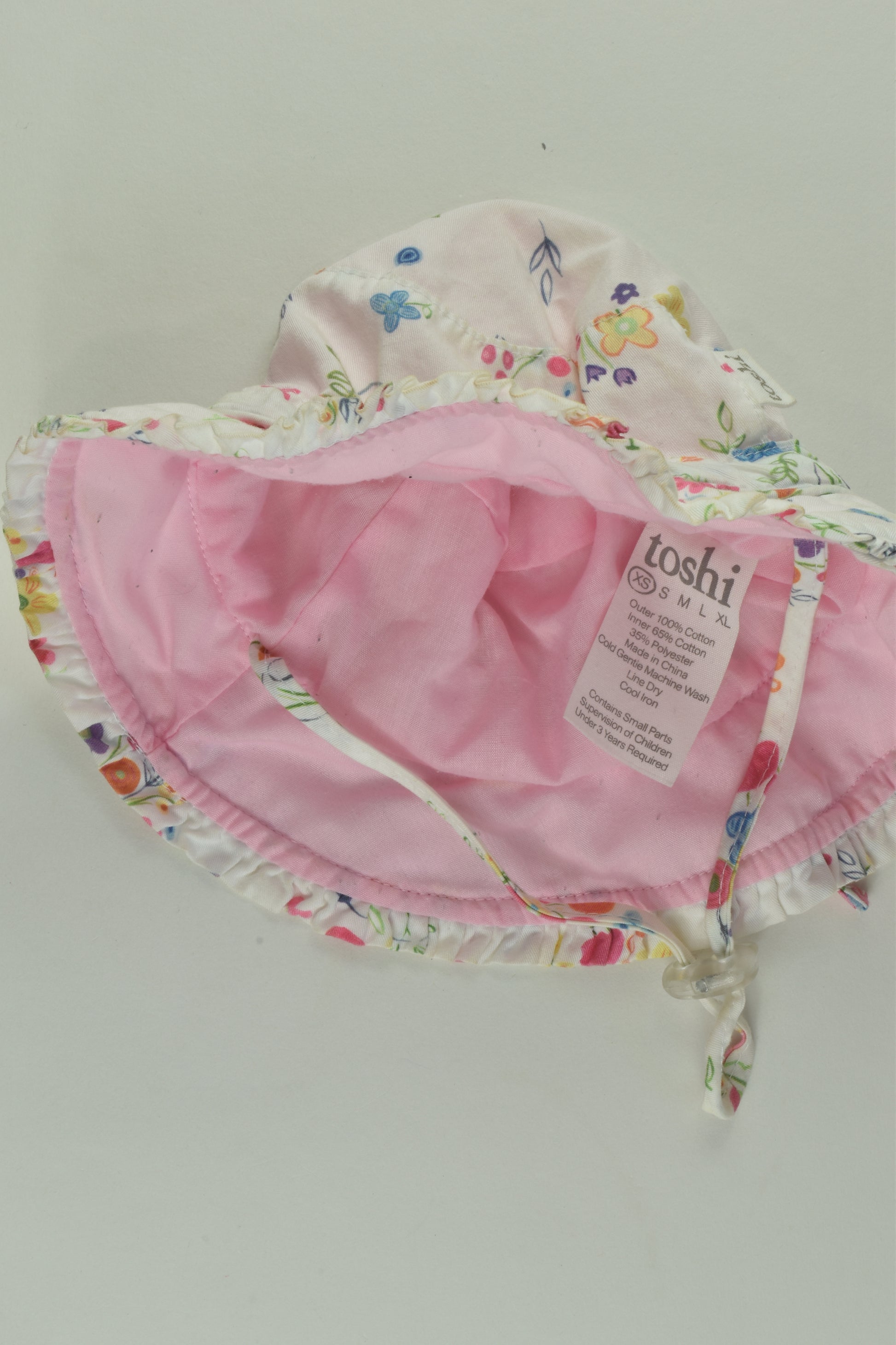 Toshi Size XS (Up to 8 months) Floral Hat