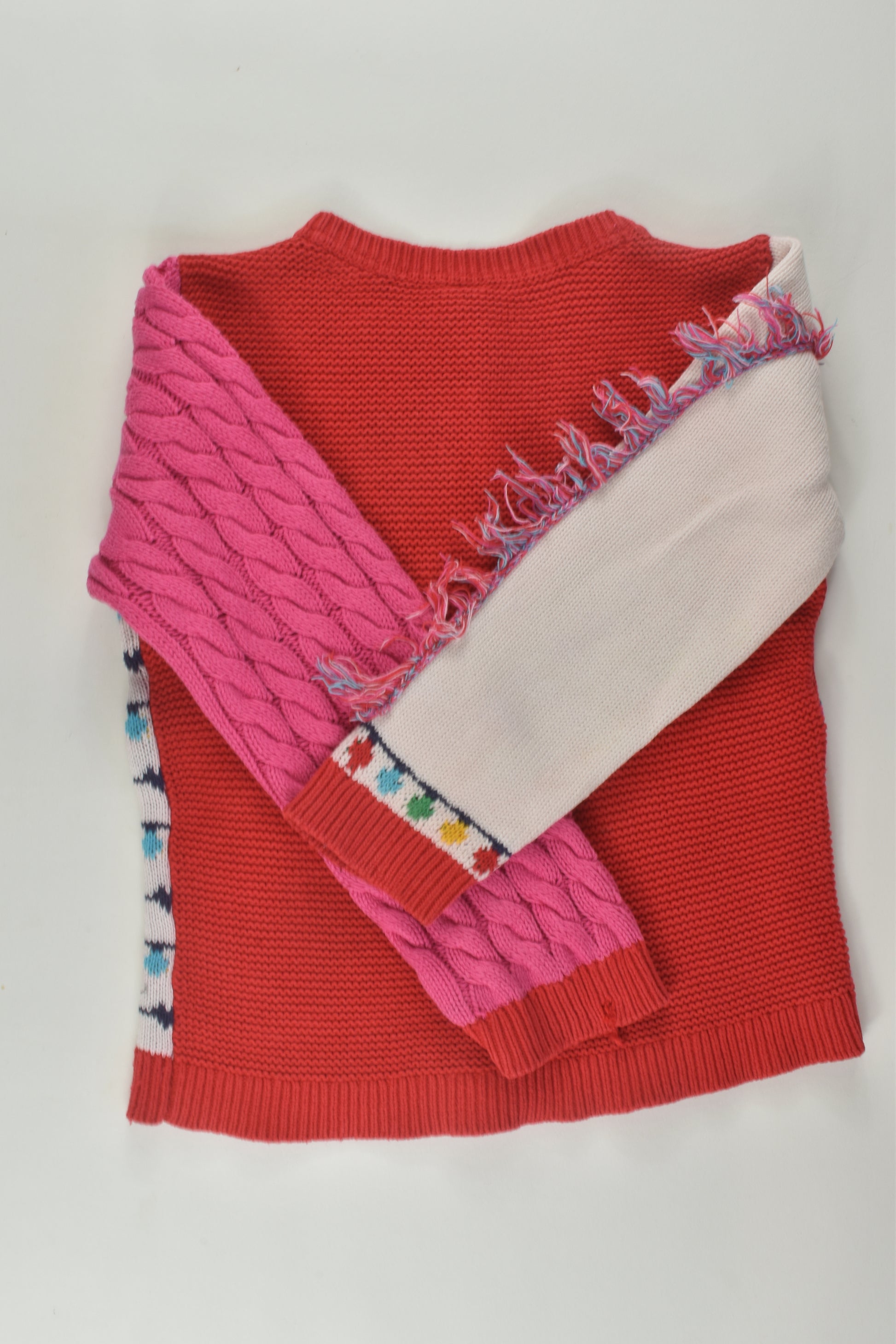 Tu Size 3-4 Christmas Knit Cardigan