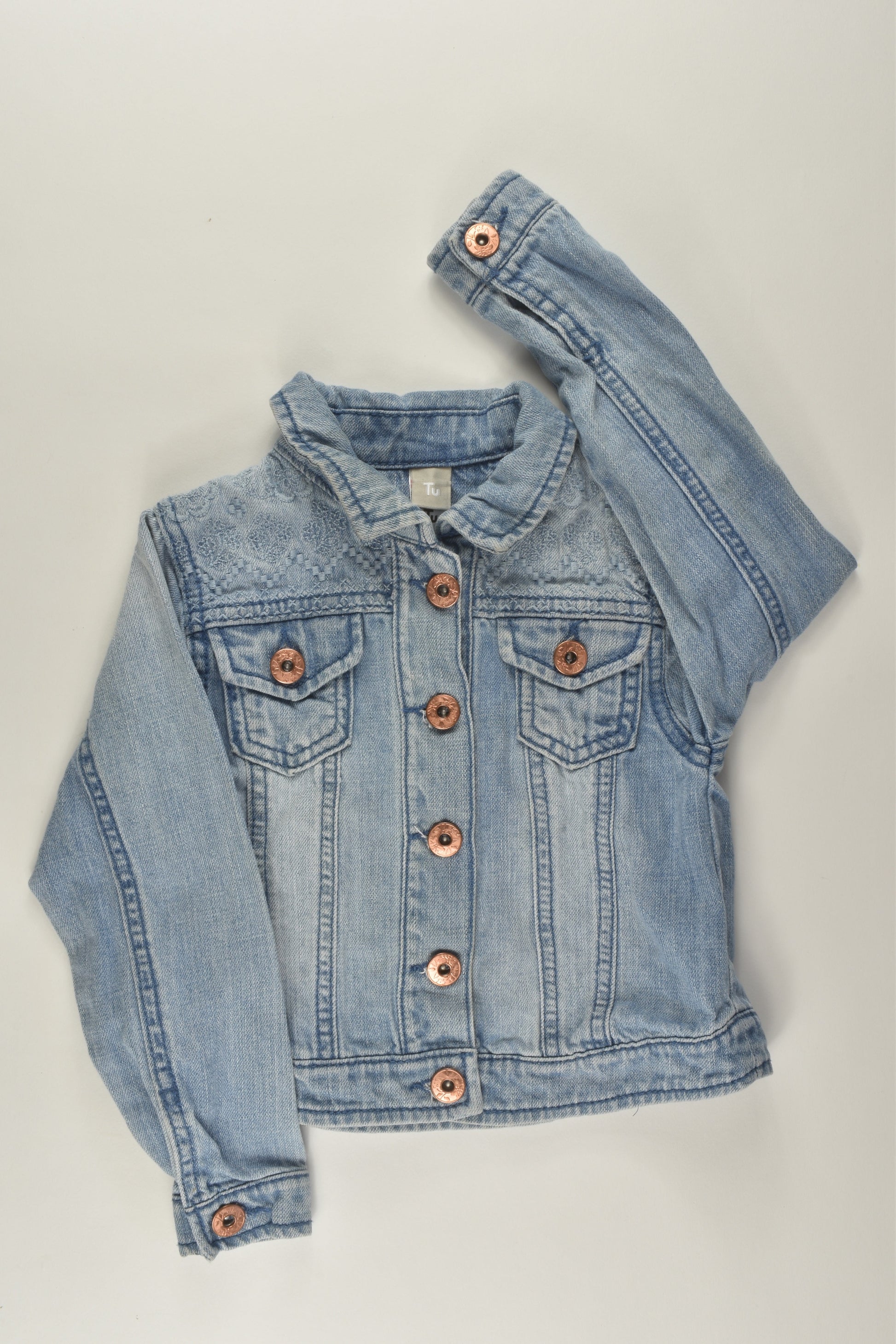 Tu Size 3-4 Denim Jacket