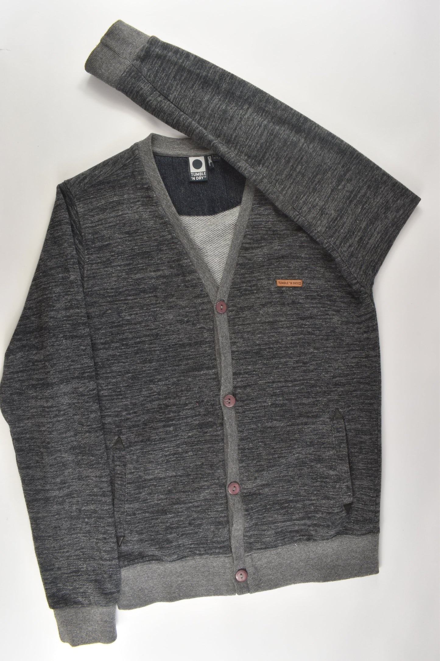 Tumble 'N Dry Size 14/16 Grandpa Cardigan