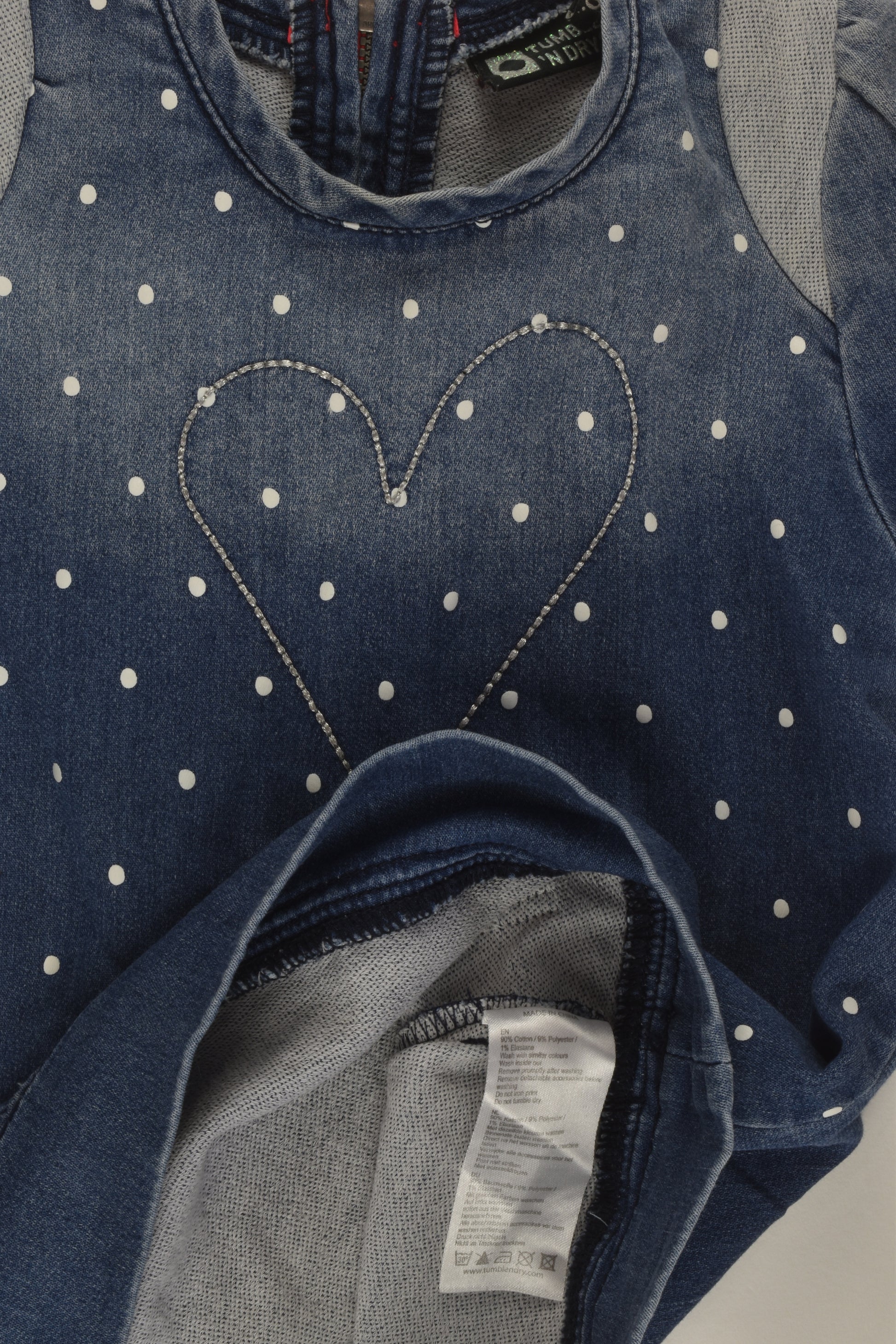 Tumble 'N Dry Size 2 Denim Dress