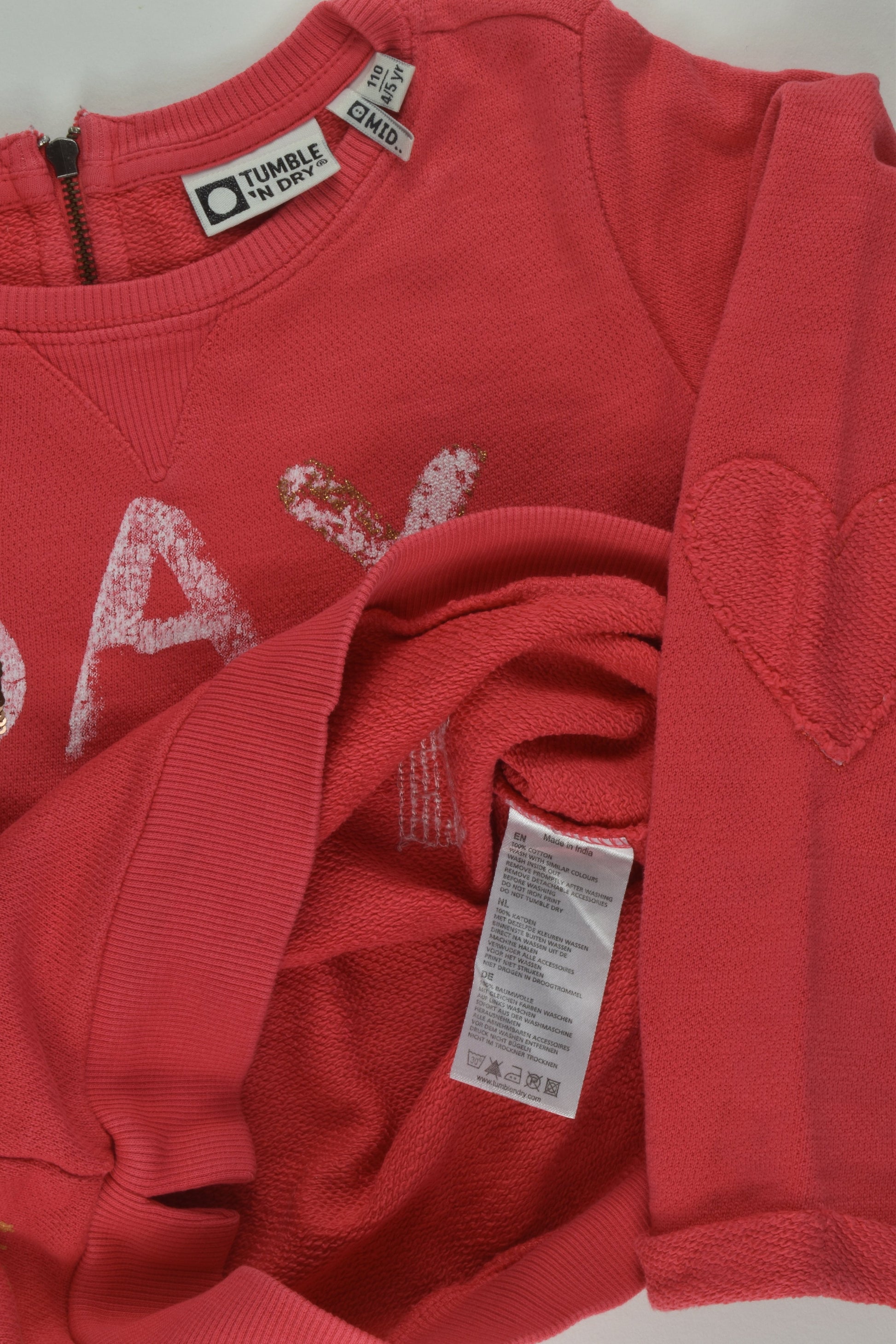 Tumble 'N Dry Size 4/5 Sweater