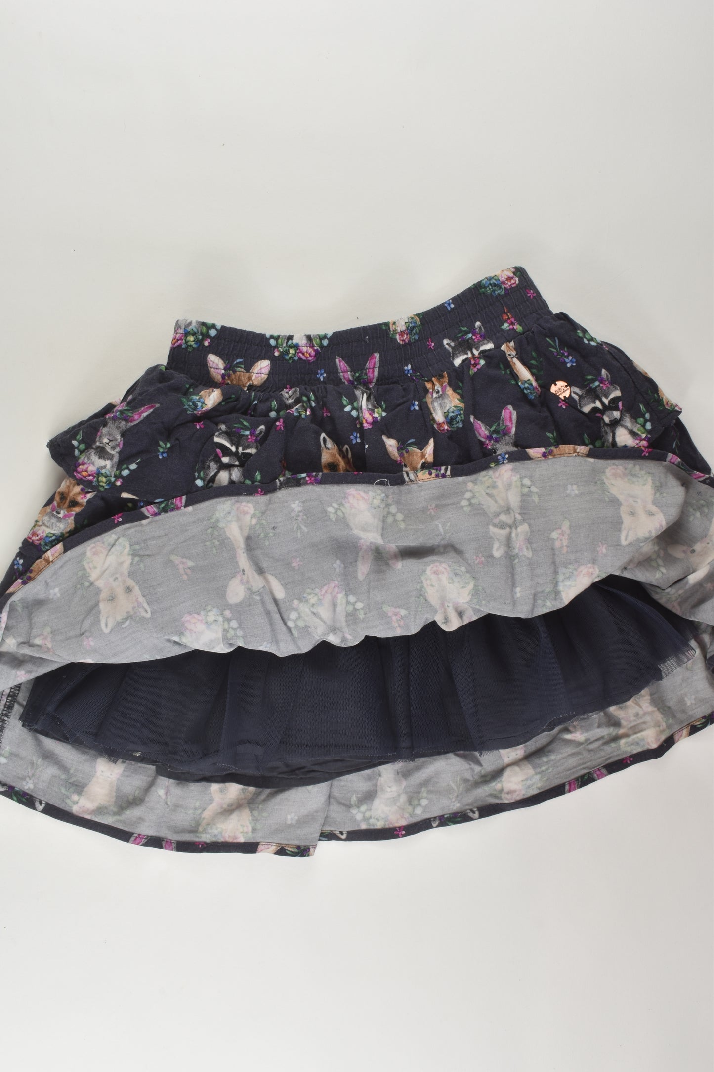 Tutu's & Tambourines Size 8 Forest Animals Skirt