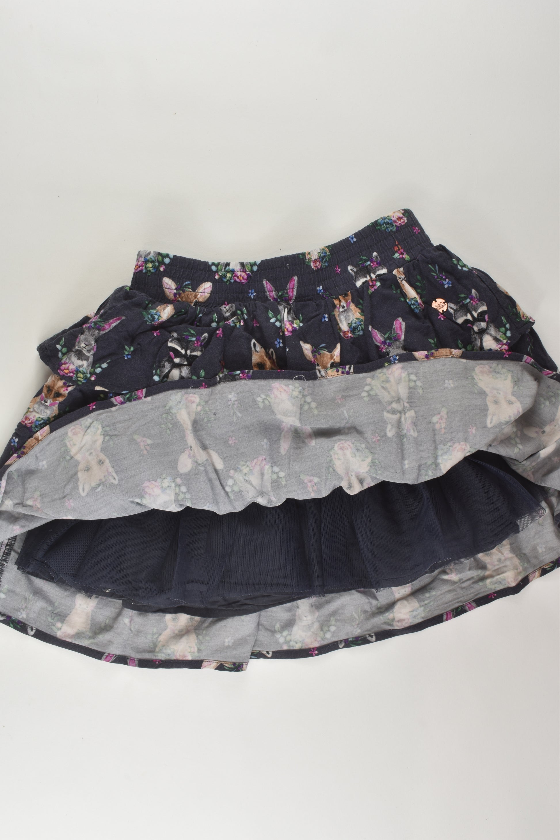 Tutu's & Tambourines Size 8 Forest Animals Skirt