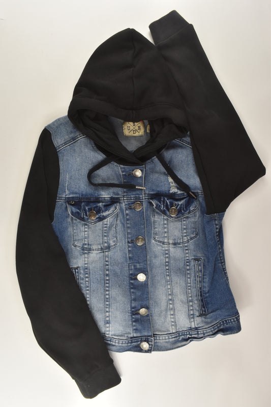 Used Size 12 Denim Jacket with Hood