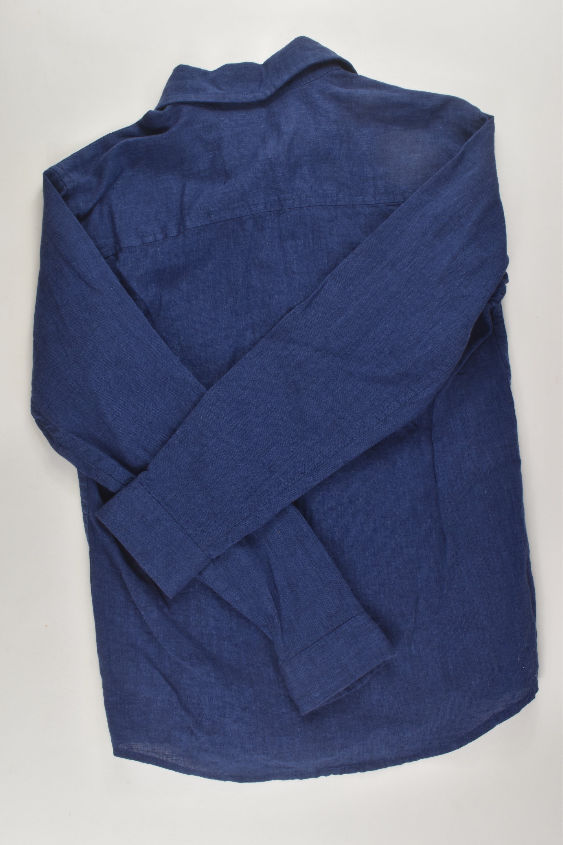 Van Heusen Size 7 Linen Blend Shirt