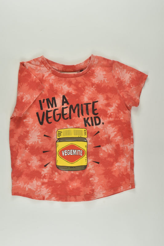 Vegemite Size 4 T-shirt