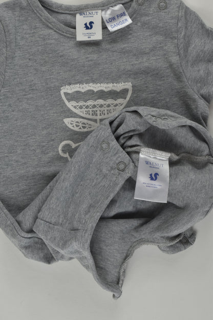 Walnut Melbourne Size 00 Short Romper