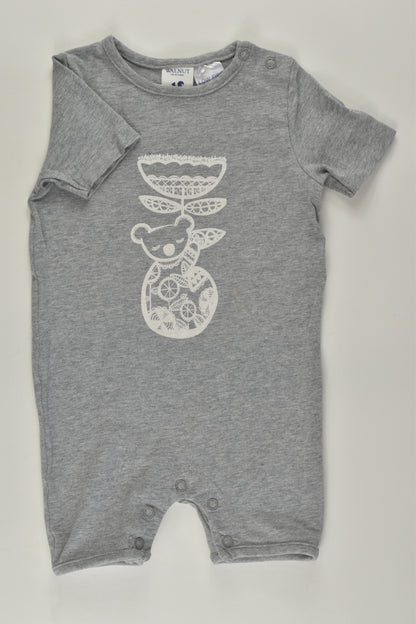 Walnut Melbourne Size 00 Short Romper