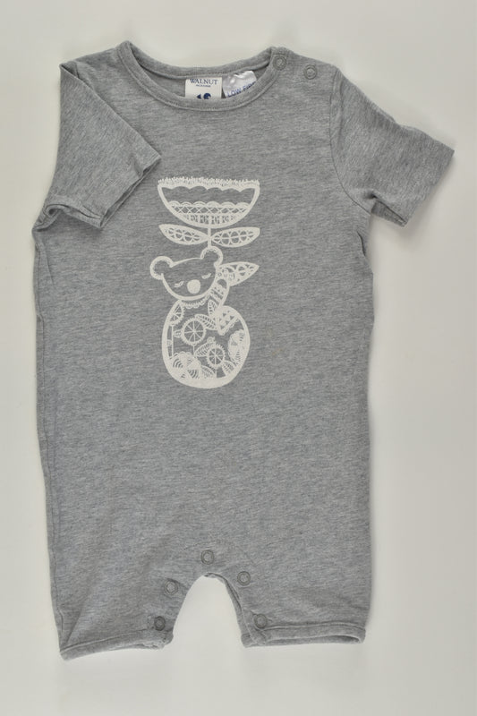 Walnut Melbourne Size 00 Short Romper