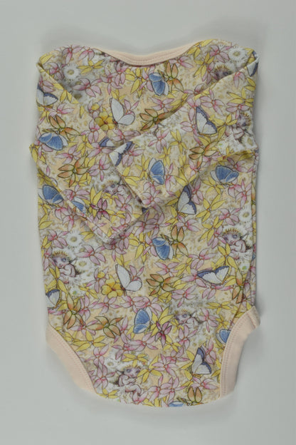 Walnut Melbourne Size 0000 Gumnut Babies Bodysuit