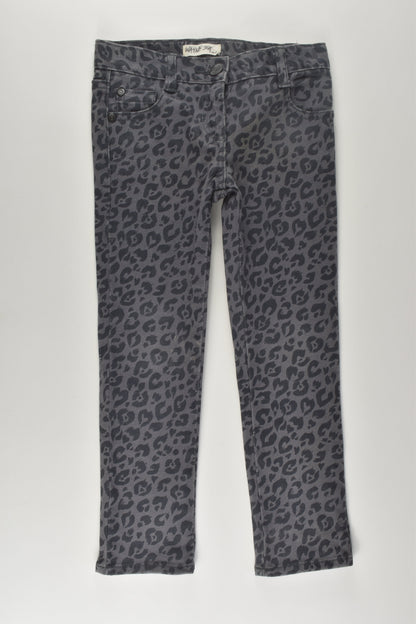 Wayne Jnr Size 4 Leopard Print Denim Pants