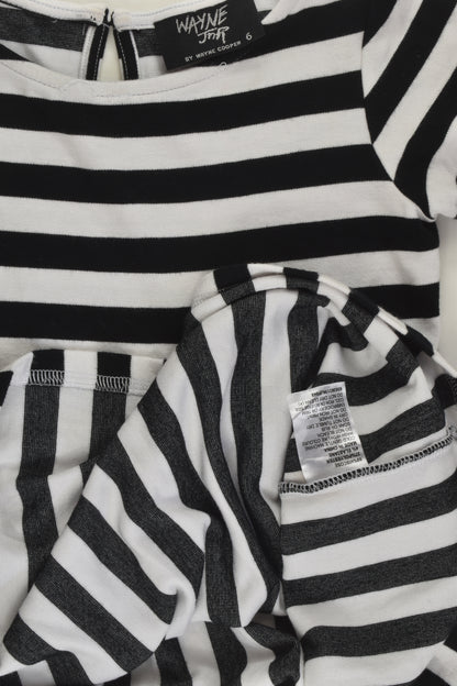 Wayne Jnr Size 6 Striped Dress