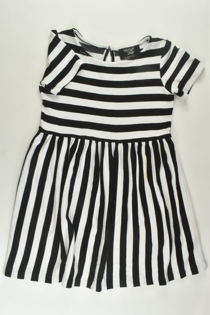 Wayne Jnr Size 6 Striped Dress