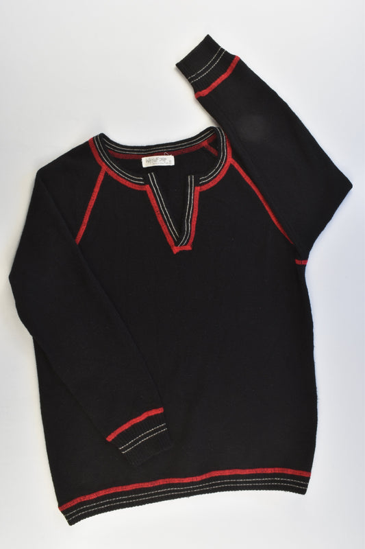 Wayne Jnr Size 8 Wool Jumper