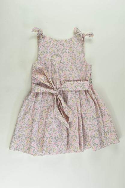 West Star Stitches Size 1 Floral Smocked Dress
