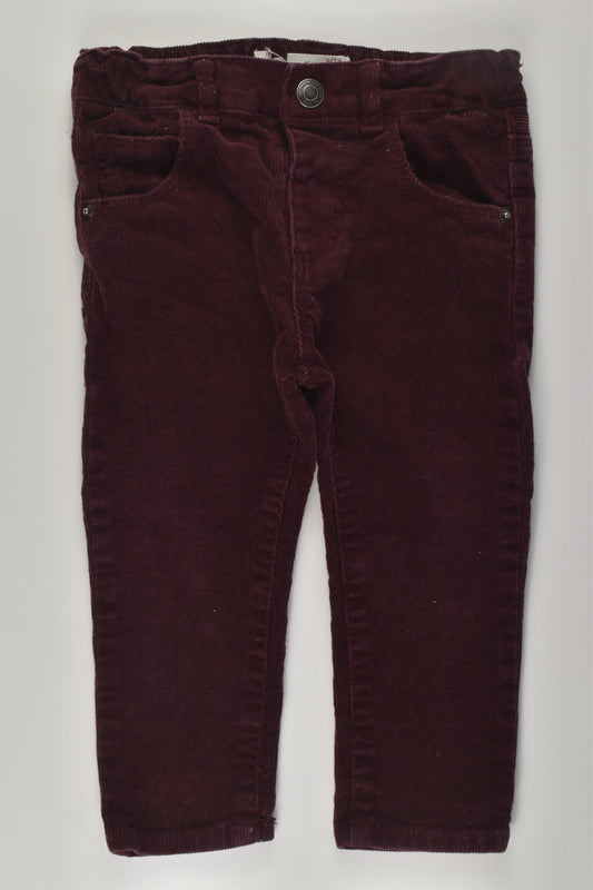 Zara Size 0 Cord Pants