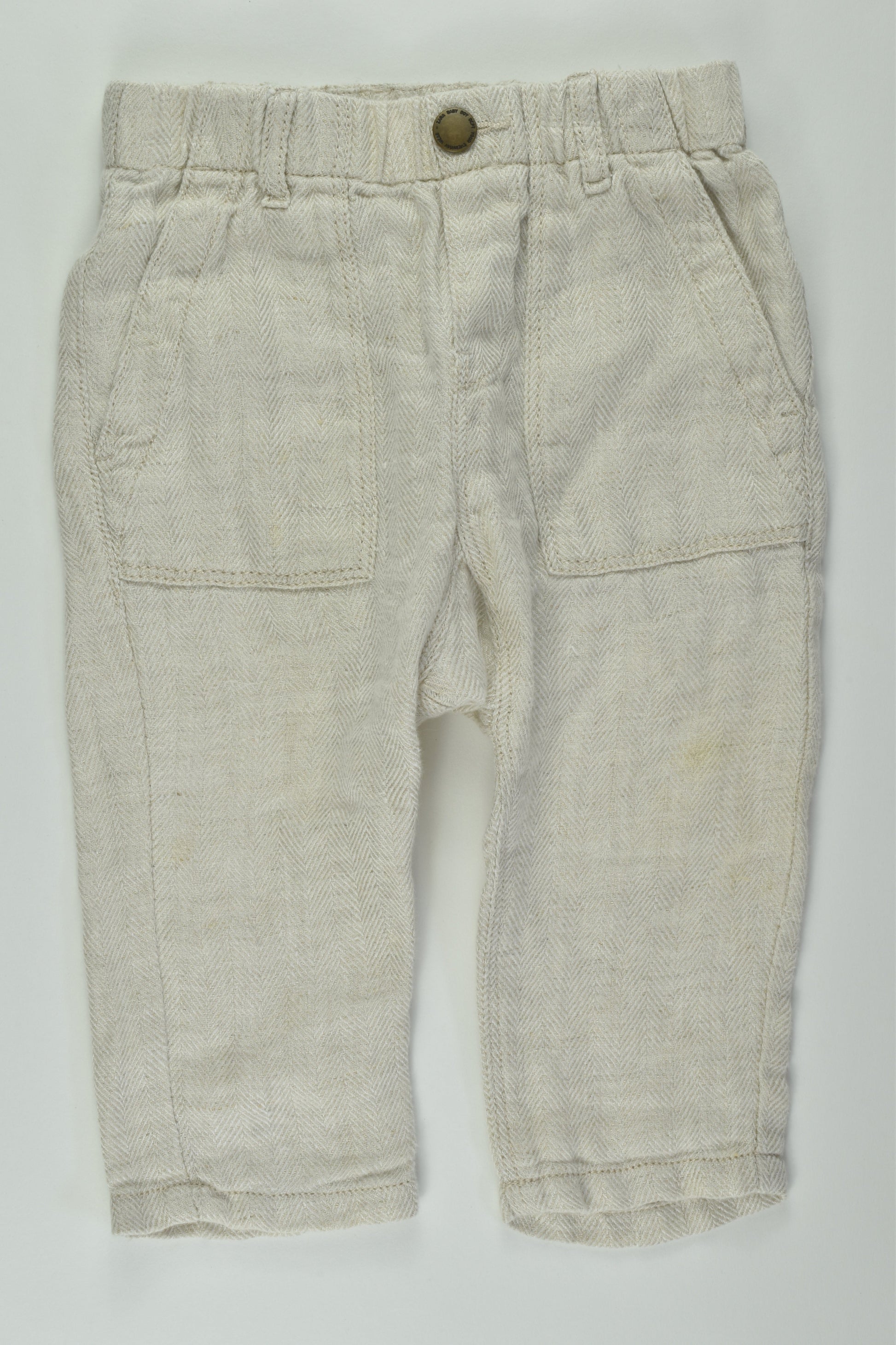 Zara Size 0 Linen Pants