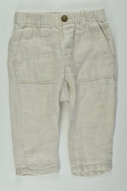 Zara Size 0 Linen Pants