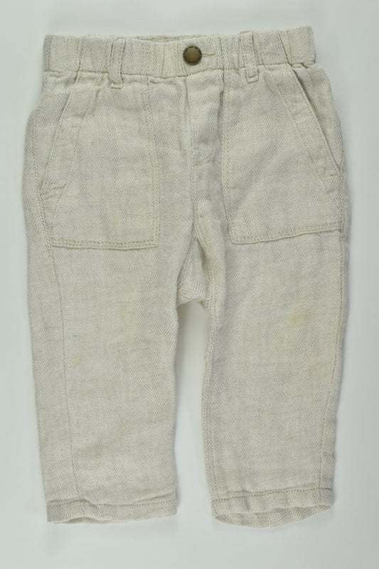 Zara Size 0 Linen Pants