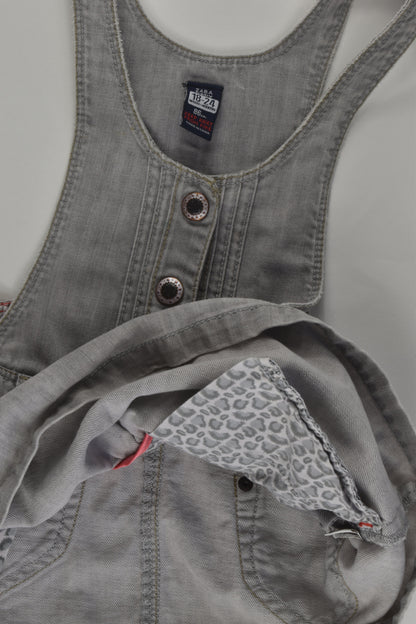 Zara Size 1-2 Denim Dress