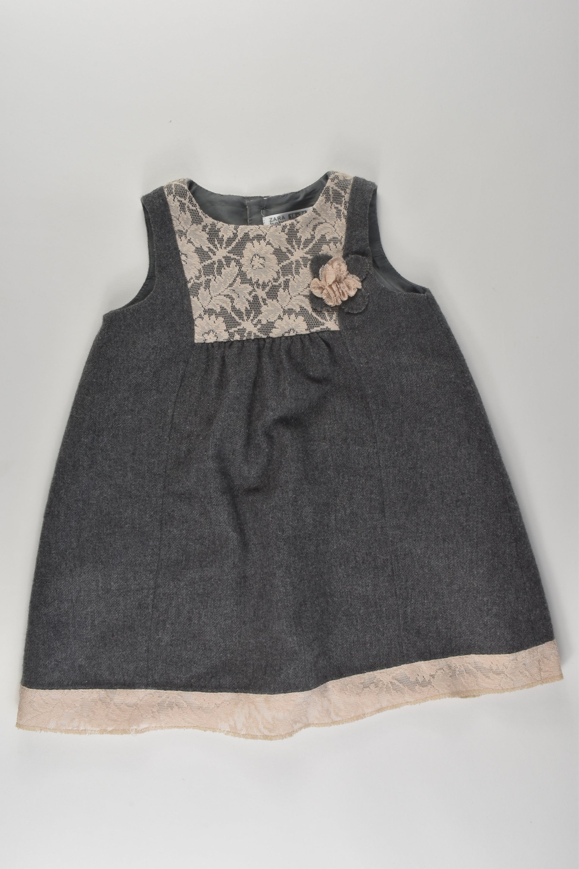 Zara Size 1-2 Wool Blend Dress