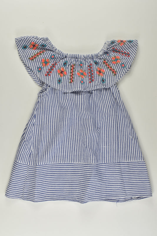 Zara Size 1 Embroidery Dress