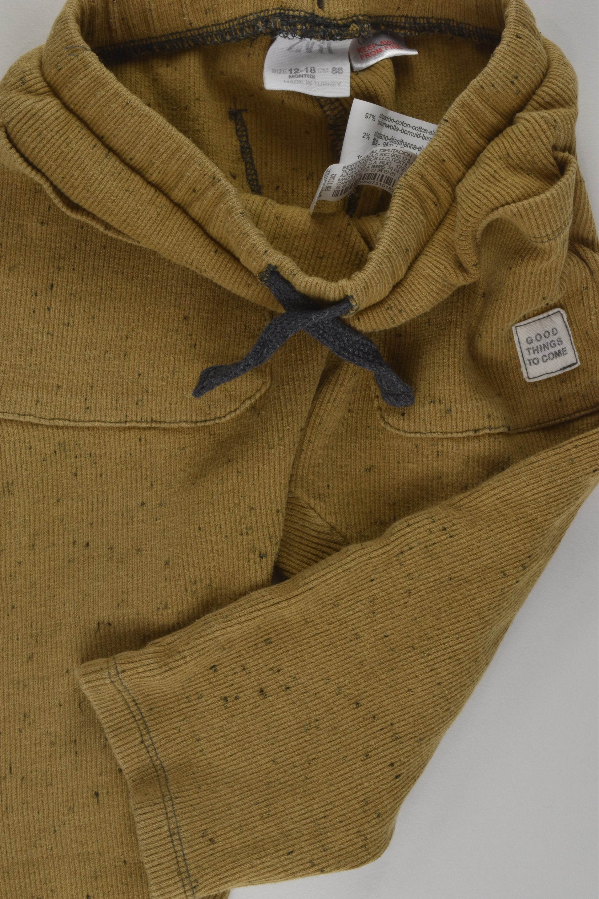 Zara Size 1 Waffle Pants