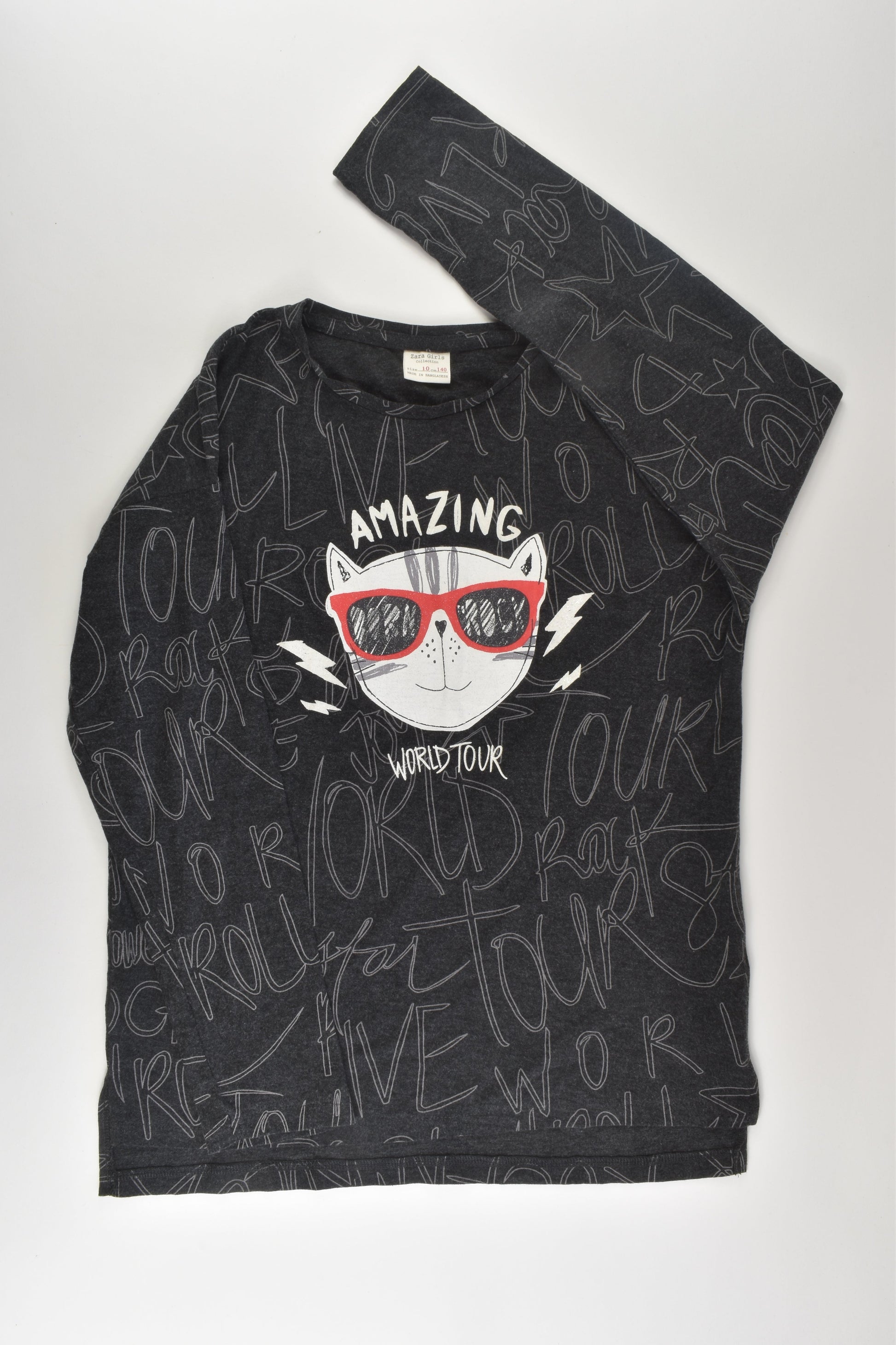Zara Size 10 'Amazing World Tour' Top