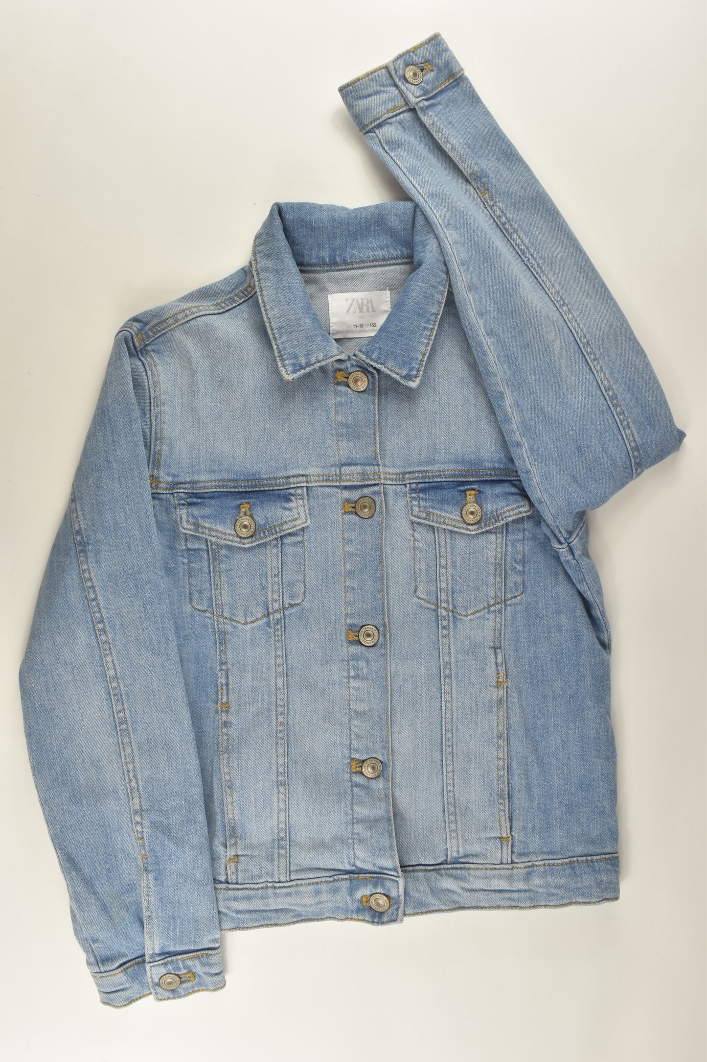 Zara Size 11-12 Denim Jacket