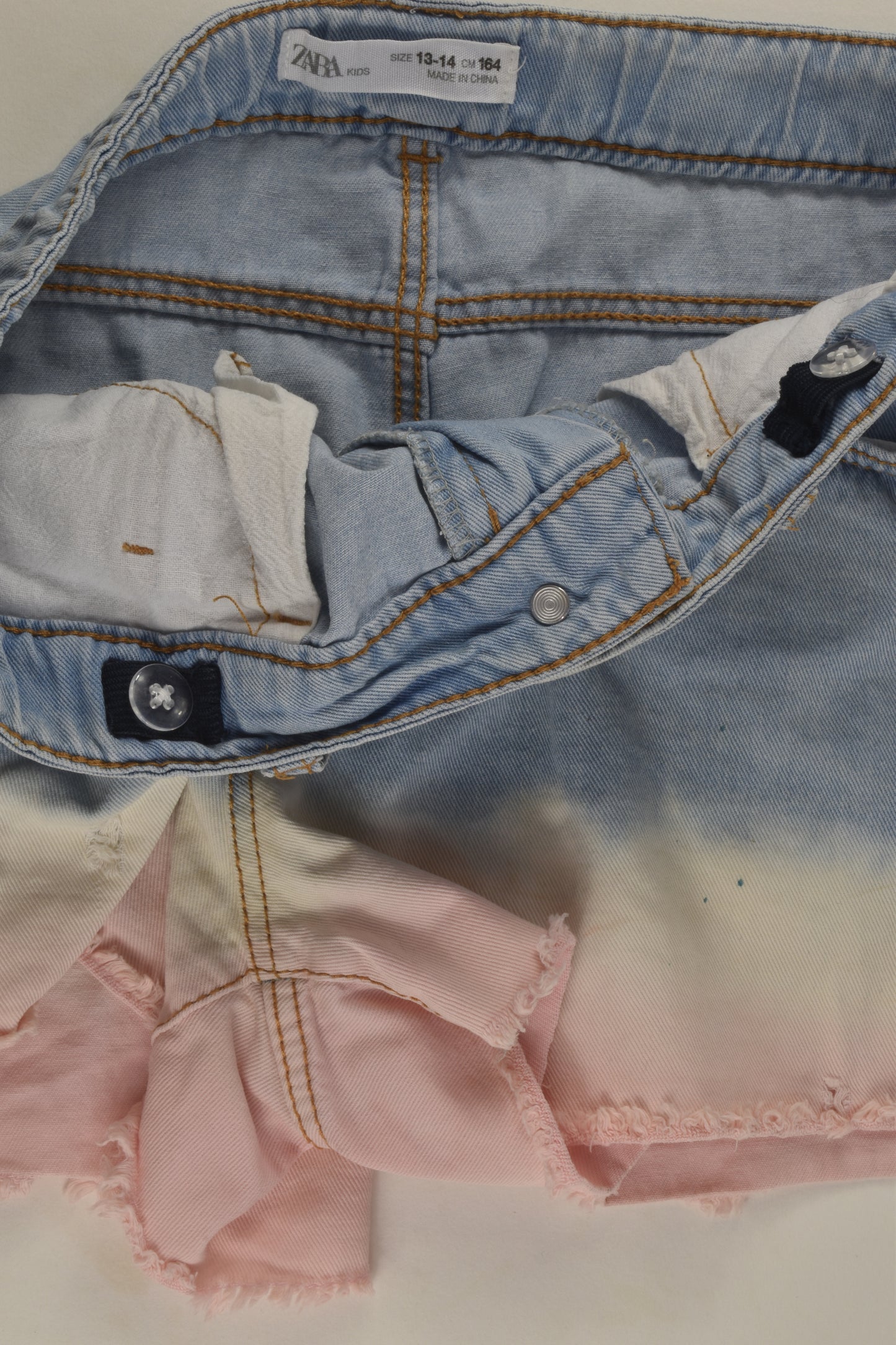 Zara Size 13-14 Denim Shorts