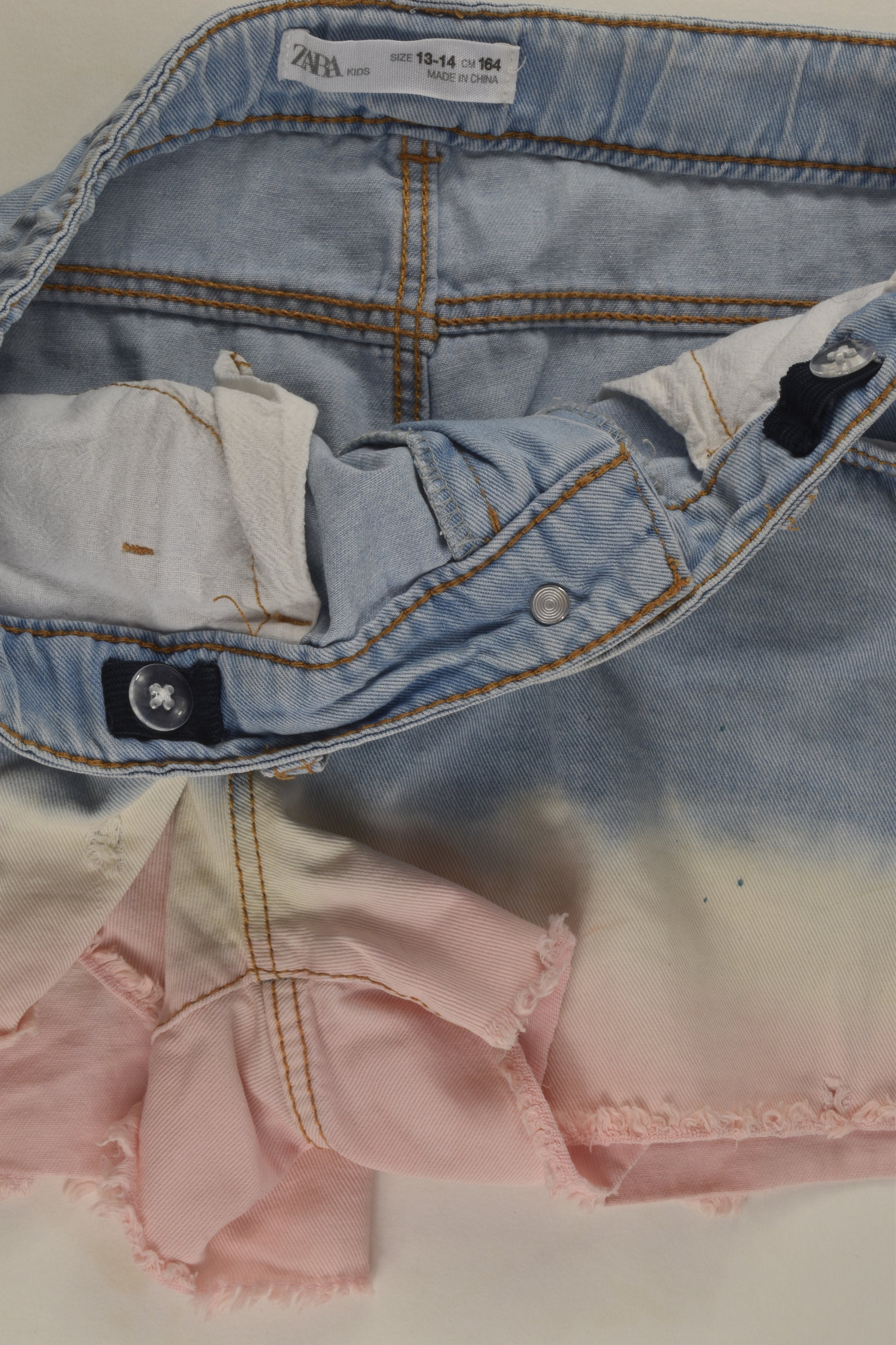 Zara Size 13-14 Denim Shorts