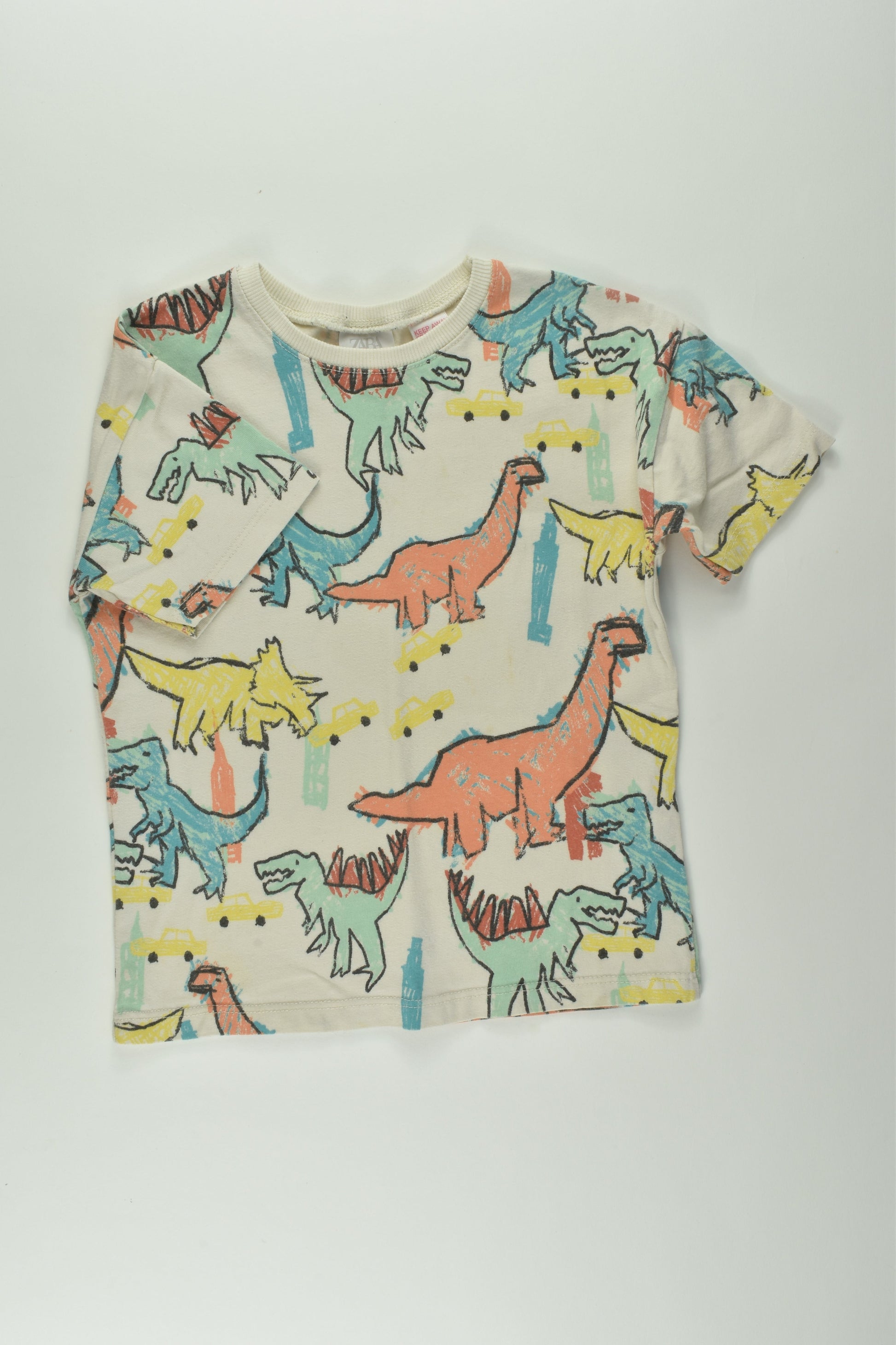 Zara Size 2-3 Dinosaur T-shirt