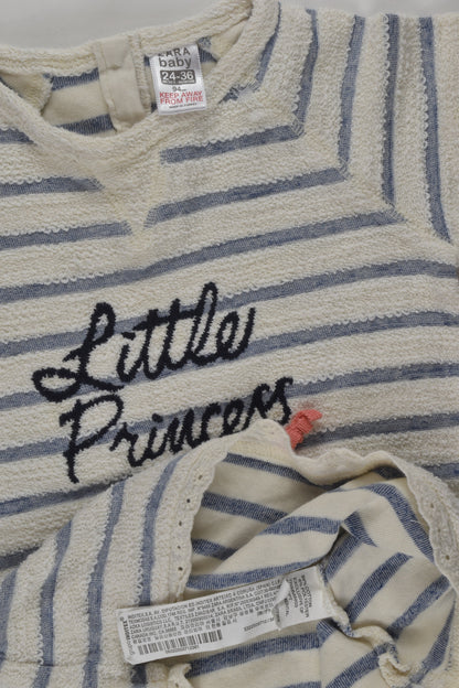 Zara Size 2-3 'Little Princess' Dress