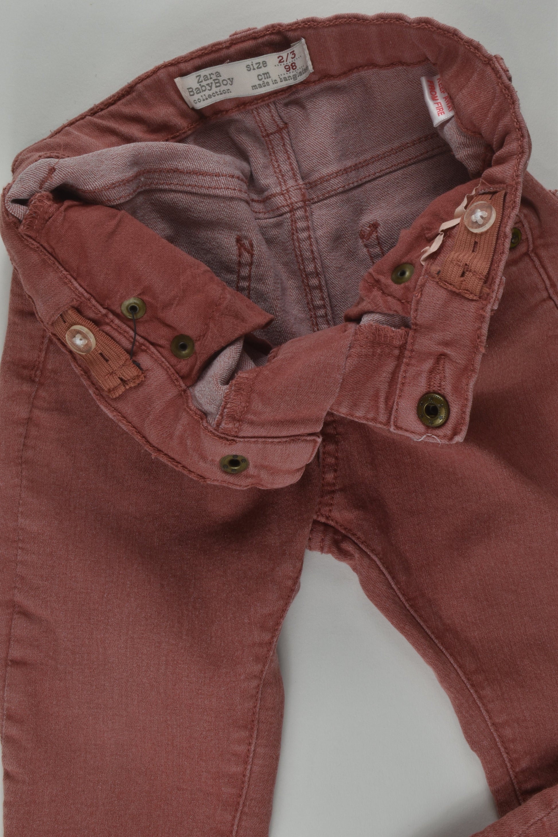 Zara Size 3 Stretchy Denim Pants